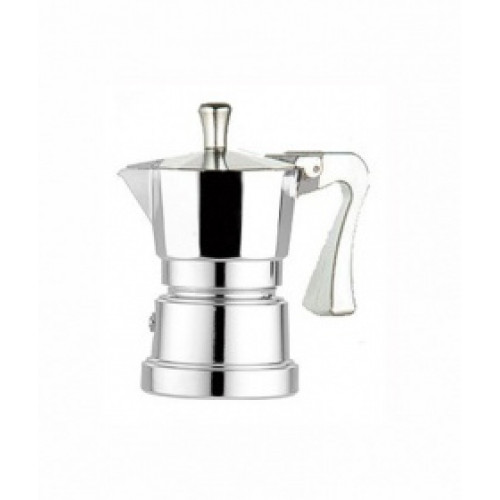 Гейзер Top Moka "Caffettiera Super Top" 3 п. (серебро)  