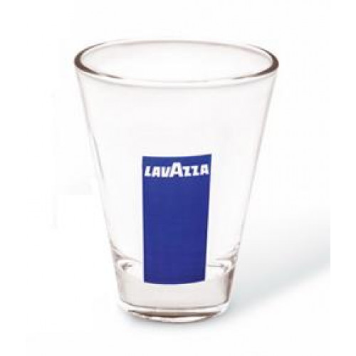 Стеклянный стакан малый с логотипом Lavazza