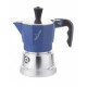 Гейзер Top Moka "Caffettiera Top" 3 п. argento (синий)  